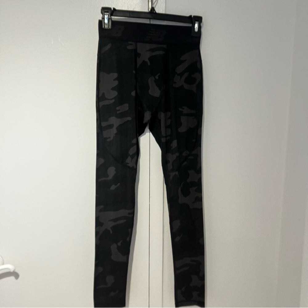 J.Crew x New Balance Dark Camouflage Leggings